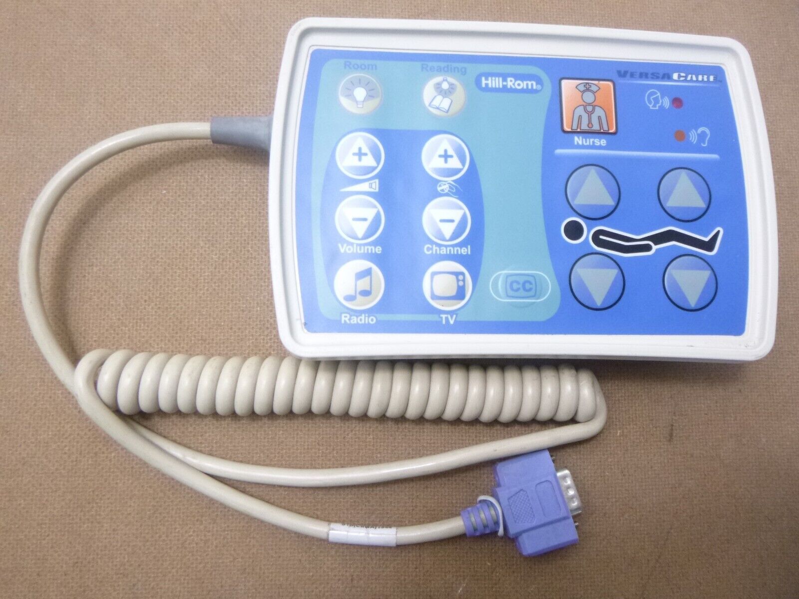 Hill-Rom Versacare P3207D-01 Hospital Bed Remote Control Nurse Call Pendant - $41.79