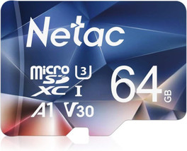 64Gb Micro Sd Card Up To 100Mb/S Tf Uhs-1 Microsdxc 64Gb, X1 - $33.99