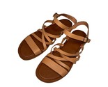 TOMS Sephina Strappy  Womens Brown Casual Flat Sandals Size 10 New - $34.61