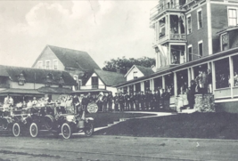 VTG 1910 New Wesley House Governors Day in Oak Bluffs MA Postcard - £16.48 GBP