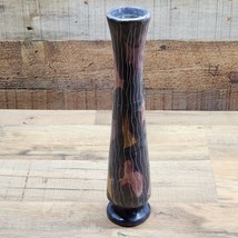 Vintage Handmade Hand Turned Flared Stone Vase - Earthenware, Stoneware,... - $17.89