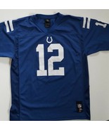 Andre Luck Indianapolis Colts Team Apparel Jersey Blue/White Youth Size XL - £14.21 GBP