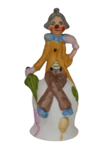 Price Products 5" Clown Bisque Porcelain Bell  - $13.99