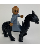 LEGO Minifigure Harry Potter Horse Skeletal Thestral Black Animal w Figu... - $20.50 CAD
