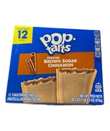 Kellogg&#39;s Pop Tarts Frosted Brown Sugar Cinnamon Toaster Pastries 12 Count - $13.43