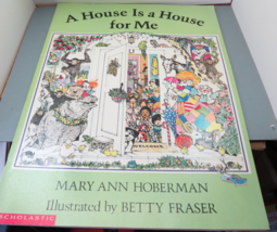 A House is a Home for Me Paperback Big Book Learning to Read Easel Book ills. - £10.35 GBP