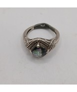 DESIGNER SIGNED 925 STERLING SILVER MYSTIC TOPAZ RING Sz 6 - $1,211.59 MXN
