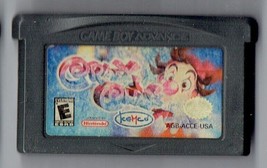 Nintendo Gameboy Advance Crazy Chase Video Game Cart Only ULTRA Rare VHTF - $96.55
