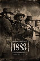 1883 A Yellowstone Origin Story Prequel TV Series Poster Art Print Size 24x36&quot; - £9.32 GBP+