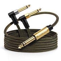 1/4 Insert Cable, 1/4 Stereo To Dual 1/4 Ts Mono Trs Insert Cable 6Ft, S... - $21.98
