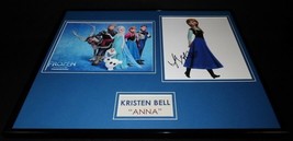 Kristen Bell Signed Framed 16x20 Photo Set JSA Frozen Princess Anna - $247.49