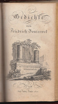 1810  Die Jüngsten Kinder Meiner Laune Von Kotzebue Gedichte Friedrich Bouterwek - £178.09 GBP