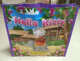 Sanrio Hello Kitty &lt; Thai Elephant &gt; in Thailand shopping tote bag. Limited NEW - £7.82 GBP