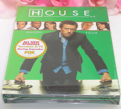 New Sealed DVD&#39;s House M.D. Season 4 TV Series Medical Drama 24 Episodes - £15.84 GBP