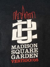 U2 Vertigo Tour 2005 Official Madison Square Gardens T-shirt 2XL Made in... - $1,703.76 MXN