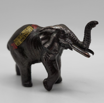 Vintage Collector Bronze Color Trunk Up Elephant - Made Japan - Hibbing, MN - $14.50