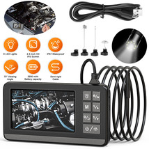 Hd 1080P 4.3" Lcd Industrial Endoscope 8Mm Borescope Inspection Snake Camera Us - £59.07 GBP