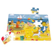 Upbounders Low Tide at Ocean Beach - 24 Piece Beginner Puzzle, Ages 3 an... - $19.42