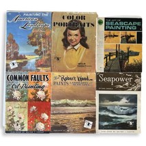 VTG Lot of 6 Art Instruction Books - Walter Foster &amp; Grumbacher - 1940s-1950s - £17.06 GBP