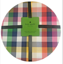 kate spade Prospect Park 15&quot; Round Vinyl Placemats Set of 6 Indoor Outdoor - $48.97