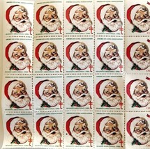 1983 Santa Claus Greeting Stamps Lot Of 28 American Lung Vintage Christmas E48 - £11.86 GBP