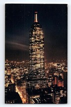 Empire State Building New York Città Non Usato Postcard - $73.93