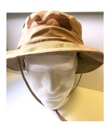 M&amp;R Headwear Inc. Camouflage Bucket Hat With Chin Tie Desert Pattern - £16.09 GBP