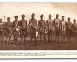 Zulus Da Uno Kraal Village Sud Africa Americana Missionario Unp DB Carto... - $19.40