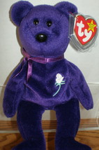 Mint Ty Princess Diana Beanie Baby Bear + Case Tag PE 1997 Collectors Quality - £24.92 GBP