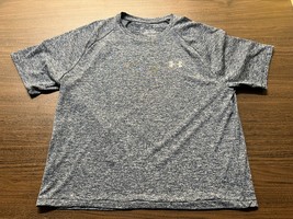 Under Armour &quot;The Tech Tee&quot; Men&#39;s Blue Short-Sleeve T-Shirt - Medium - $7.99