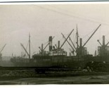 S S Karen Real Photo Postcard Sunk 1917 by U-Boat - $24.82