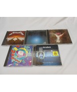 Vintage lot 5 music CDs incubus, Metallica, Bela fleck, Vollenweider, Em... - £9.95 GBP