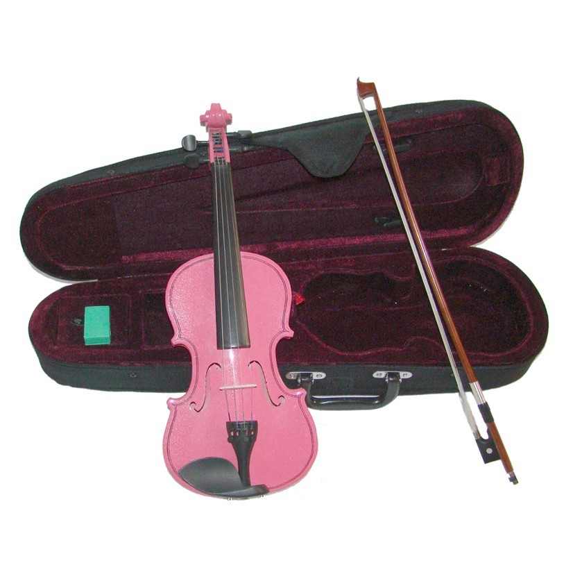 Primary image for Merano 1/4 Violin ,Case, Bow ~ Pink