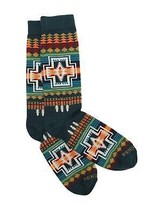 Pendleton unisex century harding crew sock in Green - size One Size - £25.89 GBP