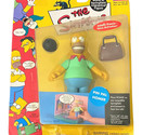 Playmates The Simpsons Series 2 World of Springfield Pin Pal Homer Actio... - £15.03 GBP