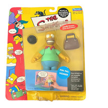 Playmates The Simpsons Series 2 World of Springfield Pin Pal Homer Actio... - £14.88 GBP