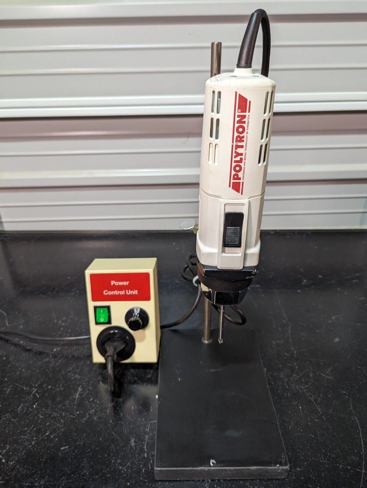 Polytron PT10-35 Homogenizer, PCU 11 Power Control Unit, Stand, Generato... - $585.00