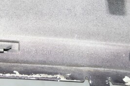 00-02 MERCEDES-BENZ W220 S430 S500 FRONT BUMPER LEFT DRIVER SIDE MOLDING E6479 image 11