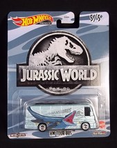 Hot Wheels Premium Jurassic World HW Tour Bus diecast NEW 2023 - £8.17 GBP