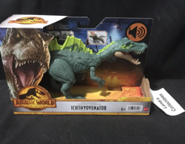 Jurassic World Dominion Roar Strikers Ichthyovenator Figure Press Down Roars - £76.62 GBP