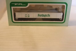 HO Scale Bev-Bel, 40&#39; Gondola, Potlatch, White, #327 BNOS - $30.00