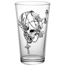 Chronicles of Van Helsing 15 Ounce Mixing Glass Vampire Skull Darkslinger Comics - £7.83 GBP