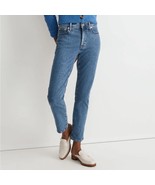 MADEWELL The Tall Mid-Rise Perfect Vintage Jeans Medium Wash Non Distres... - $55.00