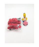 SUBWAY Kids Pak Meal The Simpsons Toys 1997 Set Of 2 - £7.82 GBP