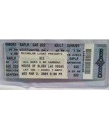 311 / THREE ELEVEN - ORIGINAL 2004 UNUSED WHOLE FULL CONCERT TICKET - $20.53 CAD