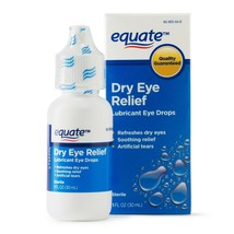 Equate Lubricant Eye Drops for Dry Eye Relief, 1 oz - Concern: Dry Eyes.+ - $14.84