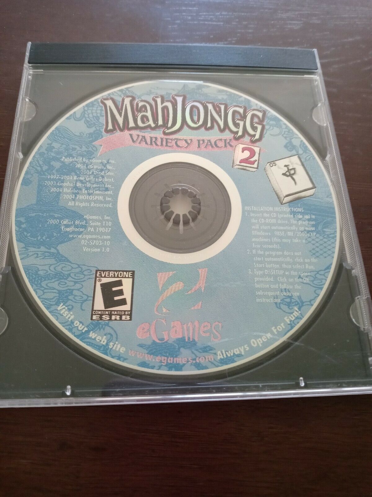 Mahjongg - Variety Pack 2 PC - CD-ROM - Video Games