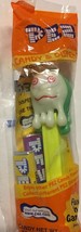 New Pez Dispenser White Green Ghost Monster Characters Glow In The Dark - $12.86