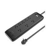 BlueDiamond 8-Outlet Surge Protector + 3 USB Charging Ports (1x USB-C + ... - $713.35 MXN