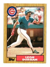 1987 Topps #290 Leon Durham Chicago Cubs - £1.33 GBP